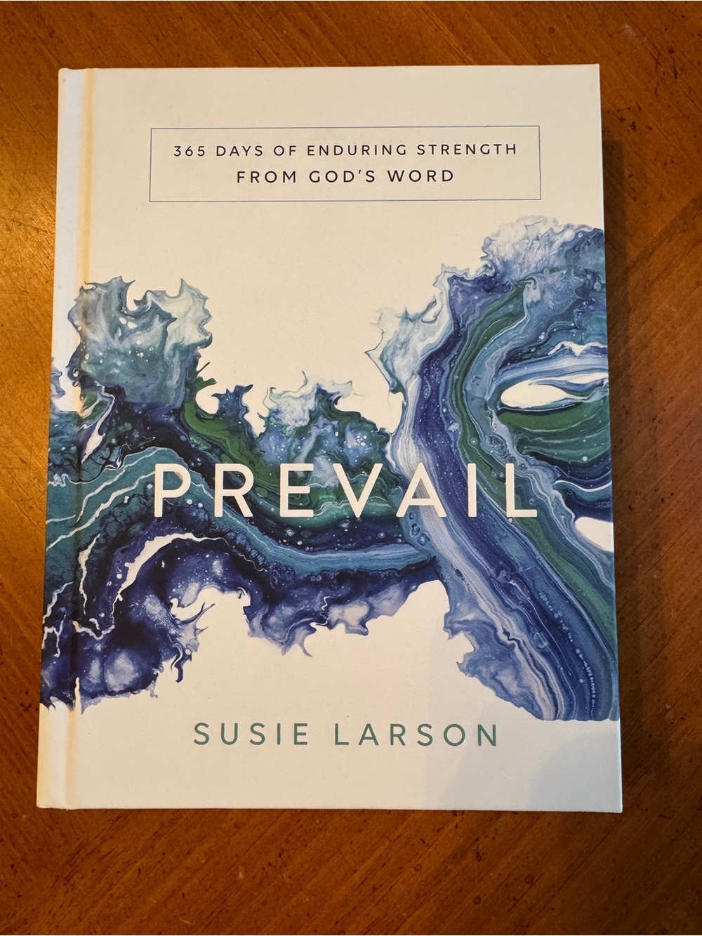 NEW Prevail Susie Larson 365 Day Christian Devotional Hardcover